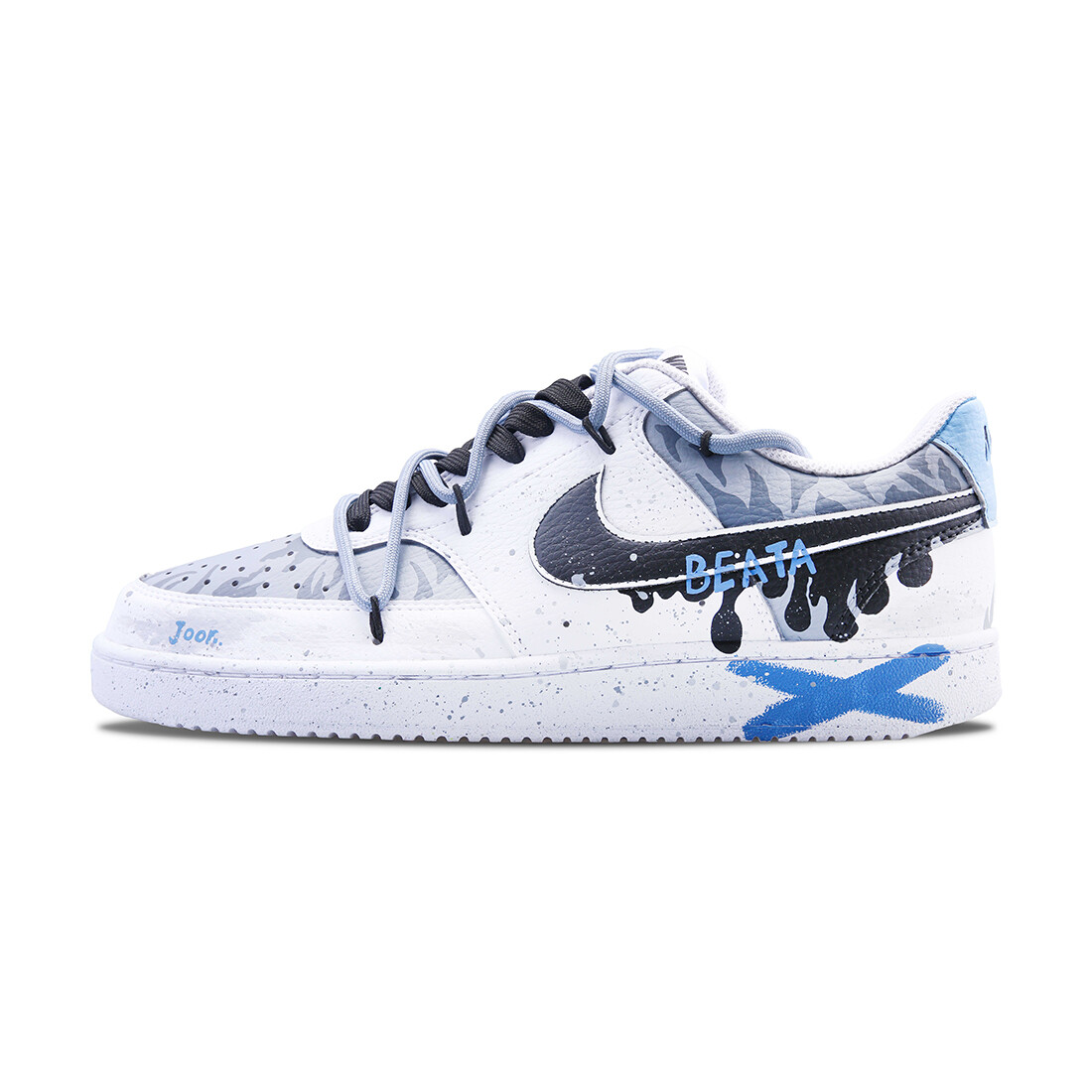 

Кроссовки Nike Court Vision 1 Skateboarding Shoes Men Low-top Blue/gray, синий