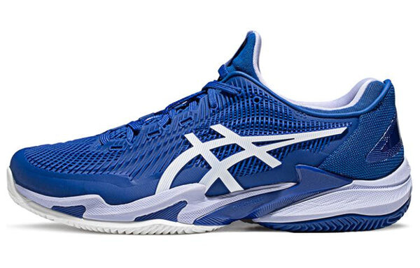 Кроссовки court ff 3 novak clay Asics, синий — фото 2