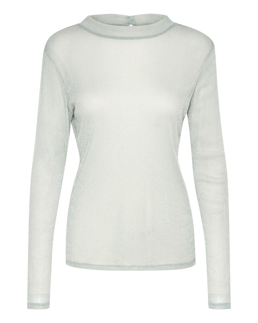 

Лонгслив SAINT TROPEZ Shirt Delila, серебряный