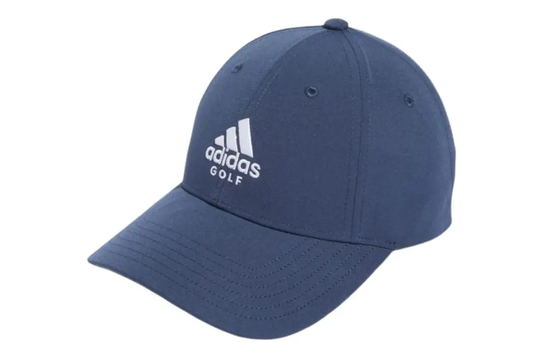 

Adidas Переработанная полиэстеровая бейсболка унисекс синяя, Blue