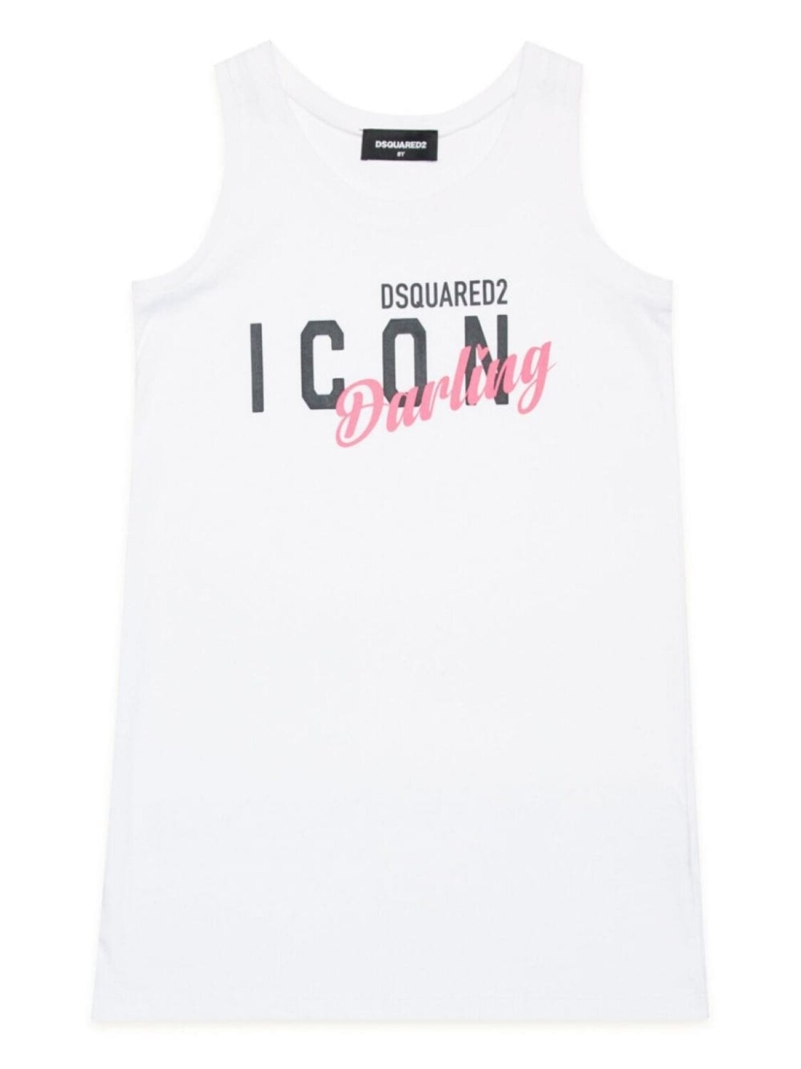 

Dsquared2 топ с логотипом, белый