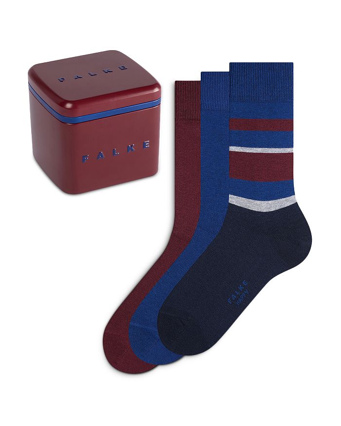 

Подарочный набор носков Happy Box, 3 пары Falke, мультиколор