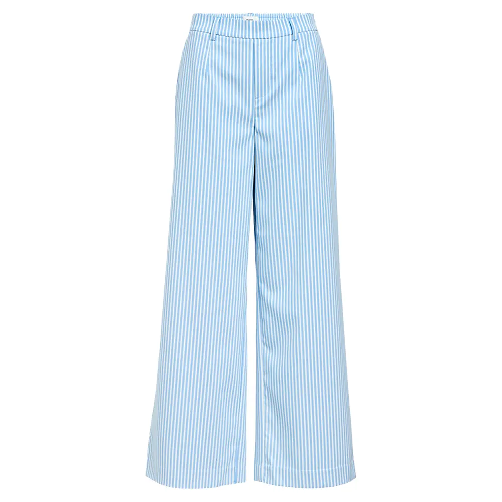 

Брюки Object Lisa Wide Leg Fit, серый