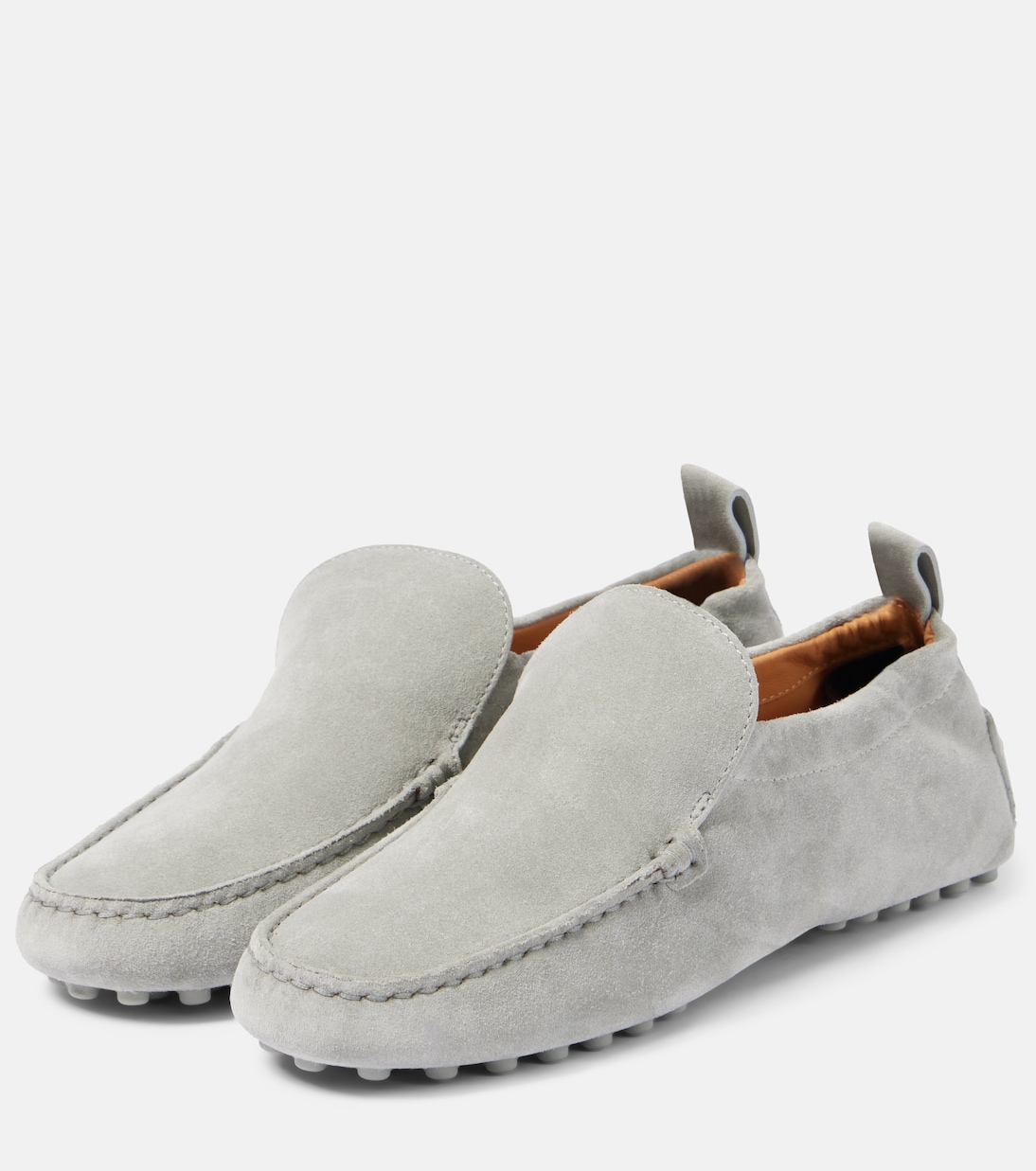 Замшевые туфли для вождения Gommino Tod's, Gabbiano — фото 4
