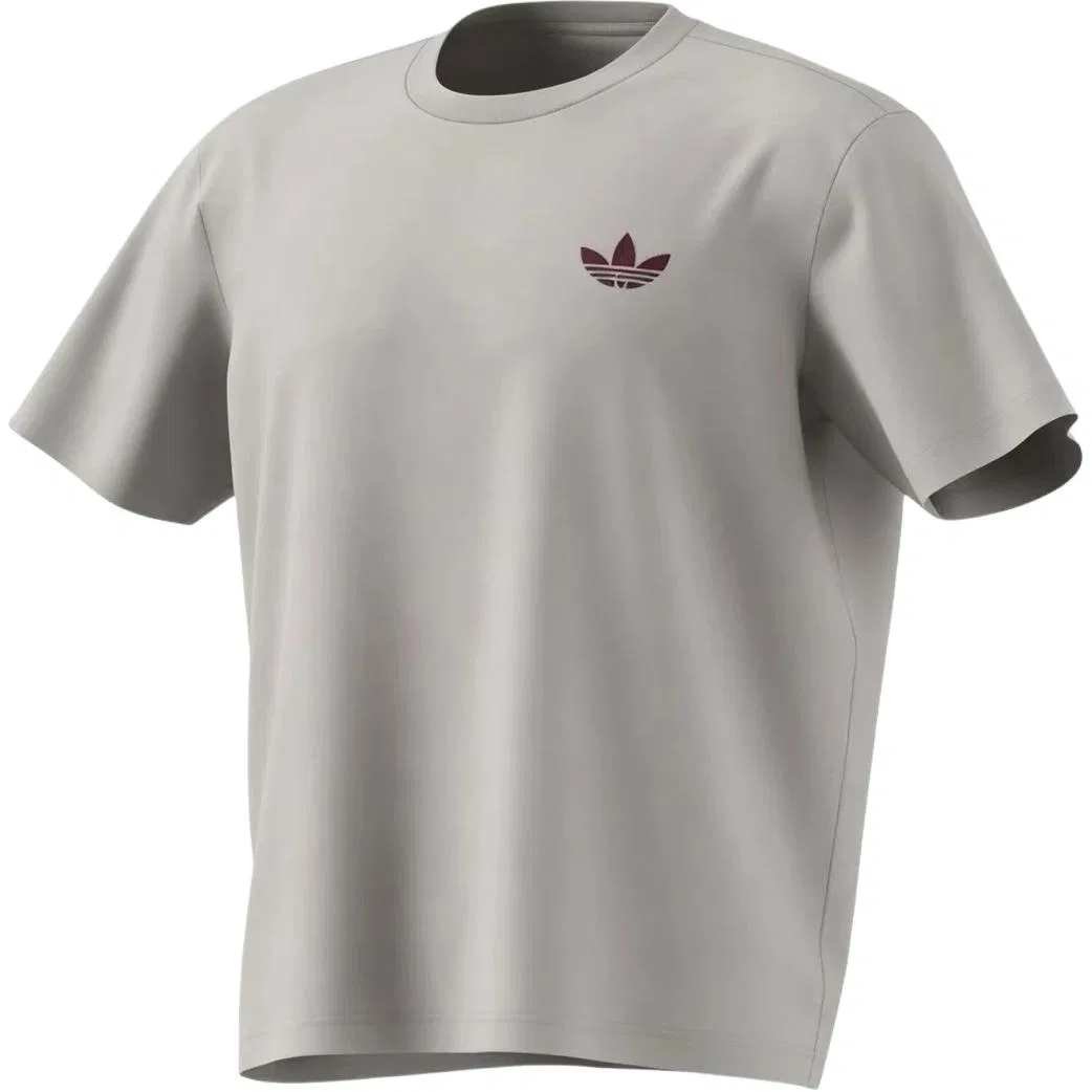 Футболка Essentials Adidas Originals светло-серая