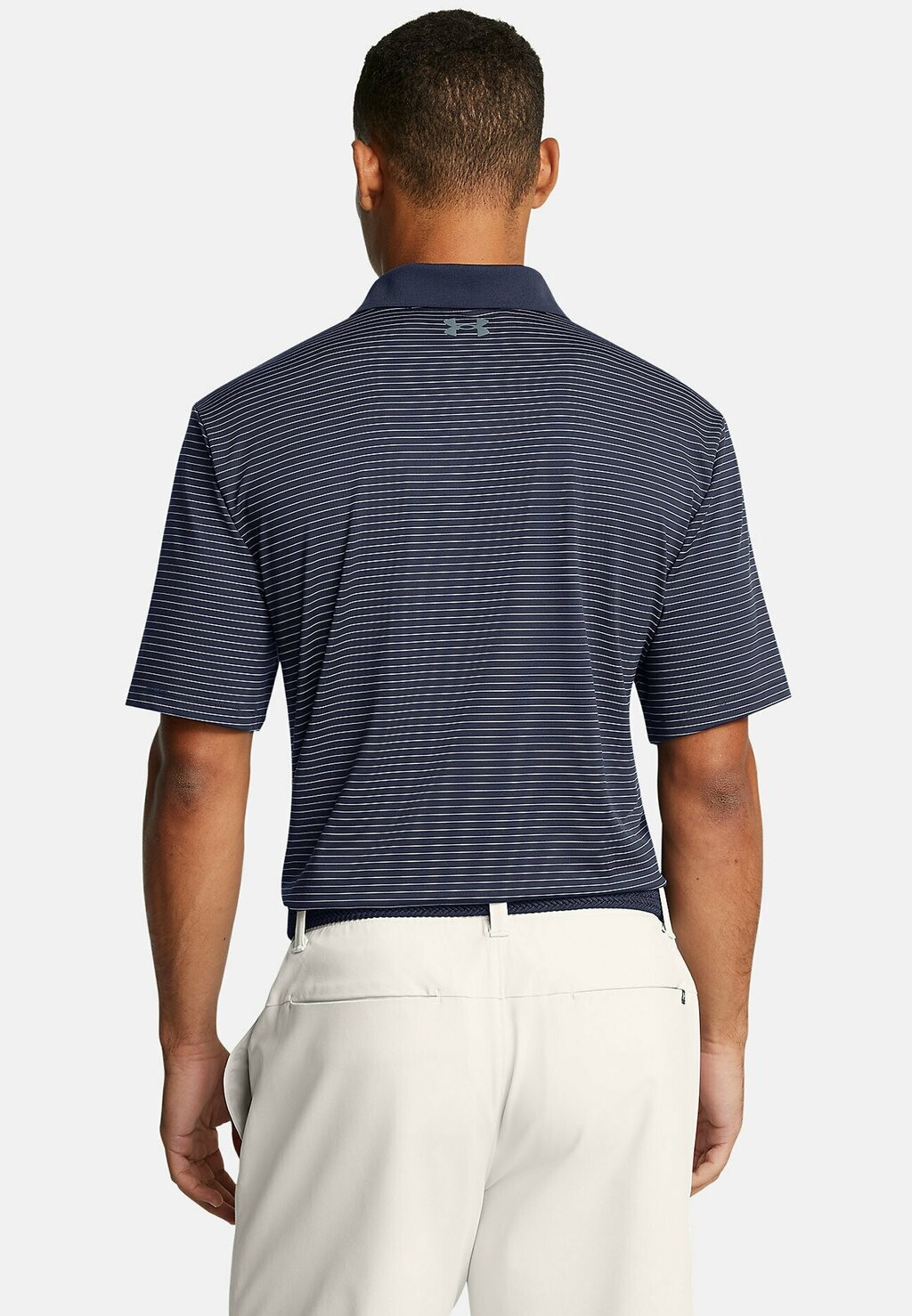

Рубашка поло SHORT-SLEEVE STRIPE Under Armour, синий