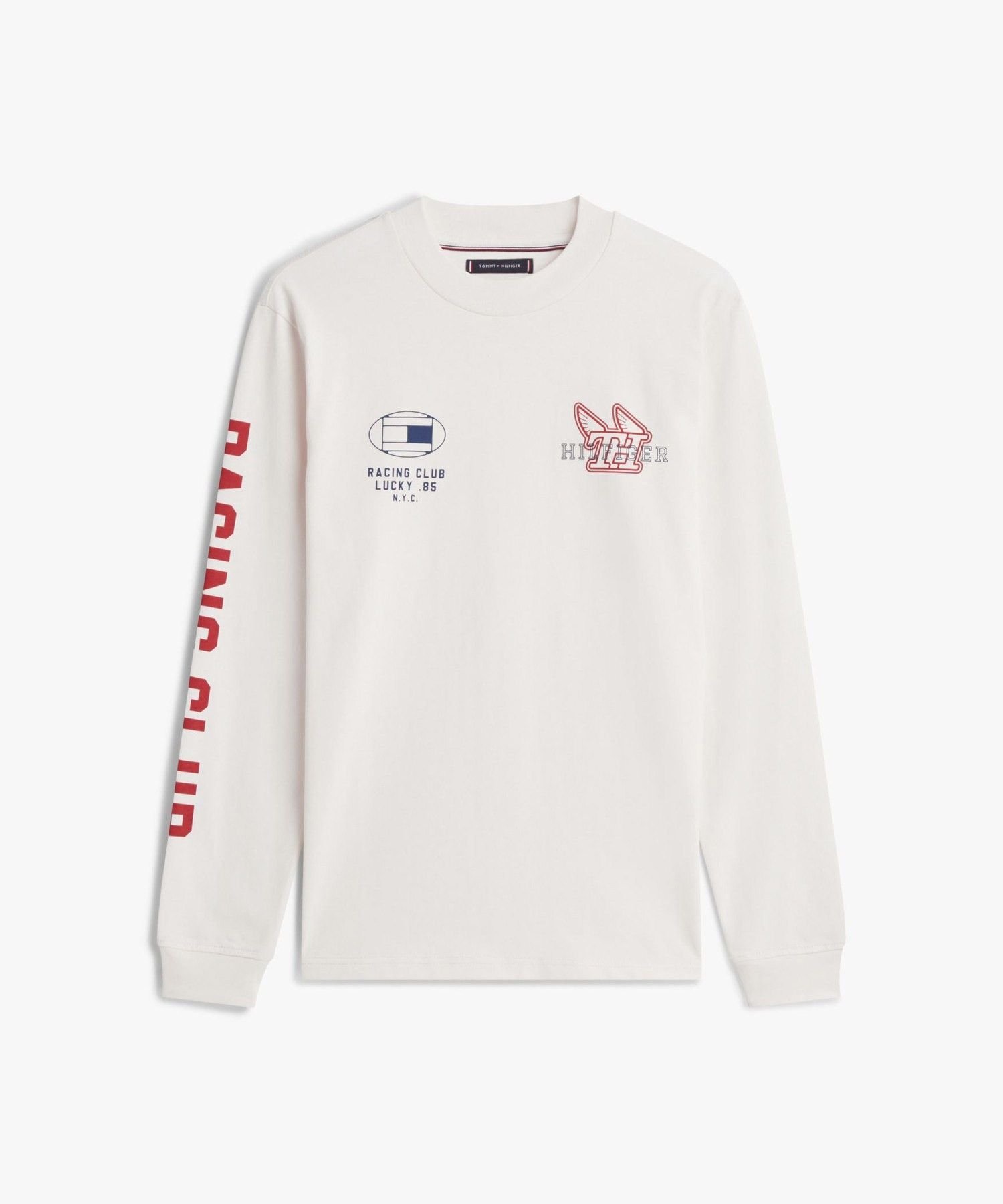 Современная спортивная футболка с длинным рукавом TOMMY HILFIGER, Black BDS — фото 3