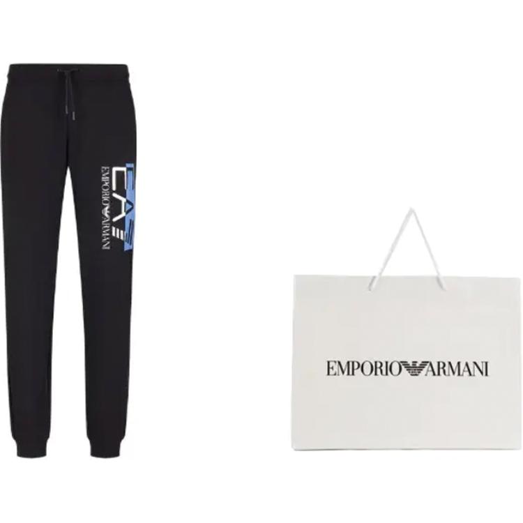 Повседневные брюки мужские синие черные EMPORIO ARMANI — фото 3