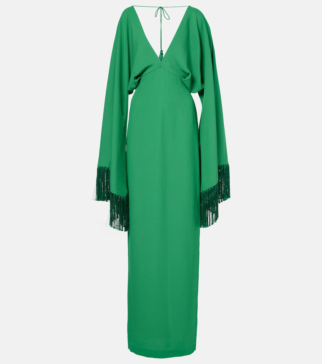 

Платье Magnifique с бахромой Taller Marmo, Emerald Green