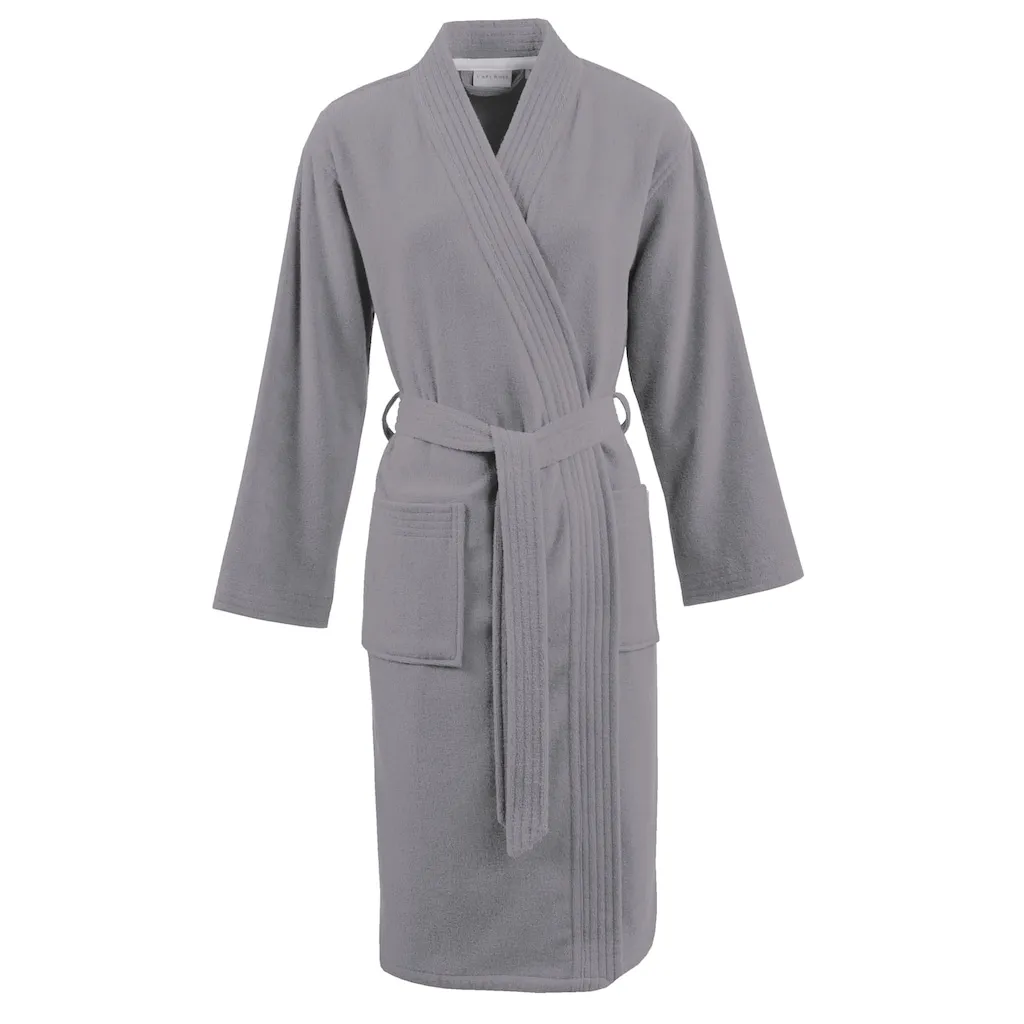 

Унисекс-халат 41110, 1 шт., средней длины Carl Ross, Platin/white