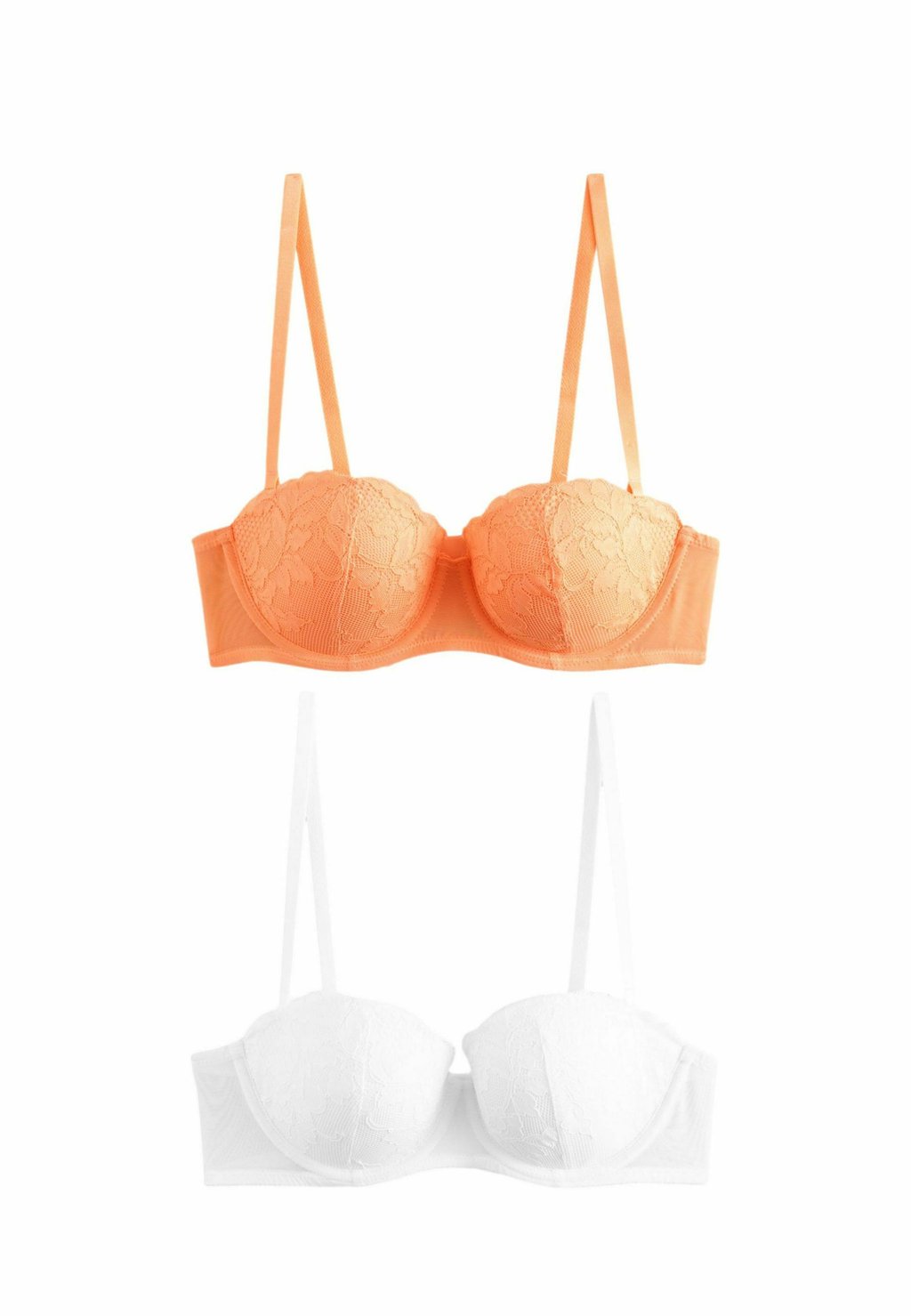 

Бюстгальтер балконет PAD STRAPLESS 2 PACK STANDARD - Multiway / Strapless bra Next, оранжевый