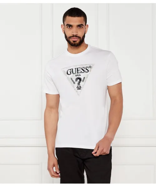 

Футболка Regular fit Guess Jeans, белый