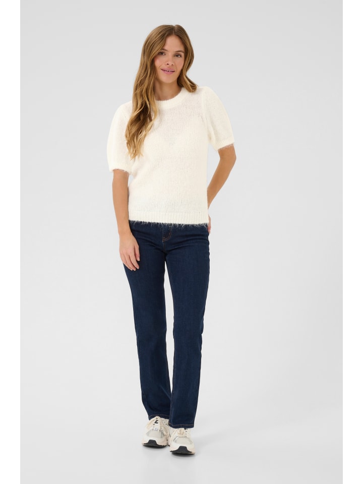 

Kaffe Вязаный свитер KAemilie прямого кроя, цвет «Мел»