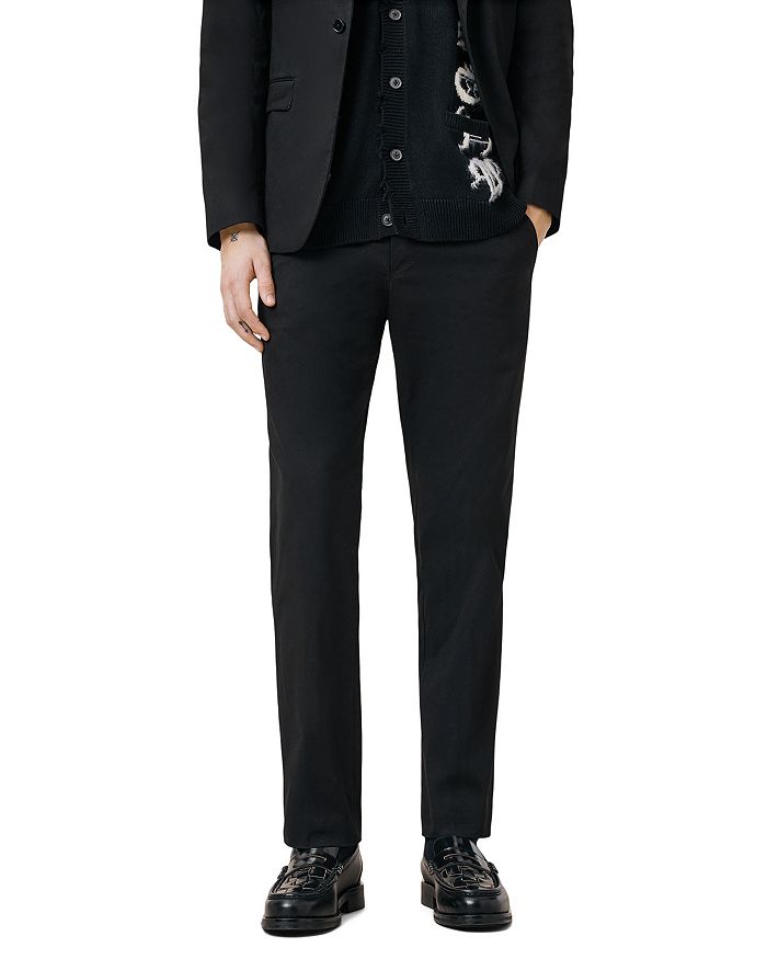 

Один Тейлоред Фит Брюки ALLSAINTS, черный
