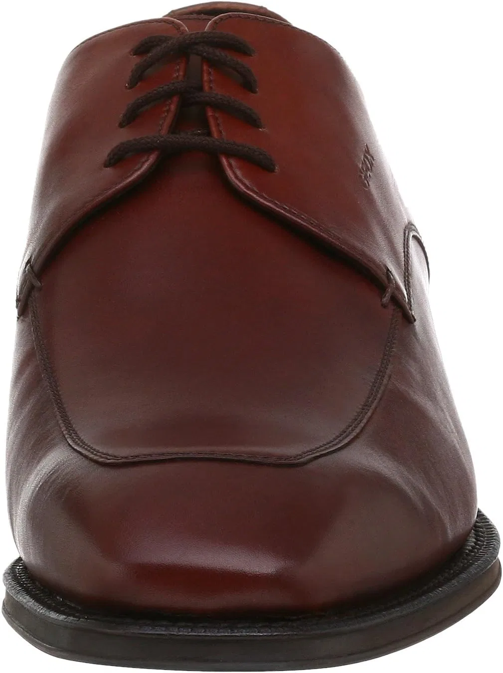 Туфли Geox Mens Brown Leather Shoelaces — фото 2