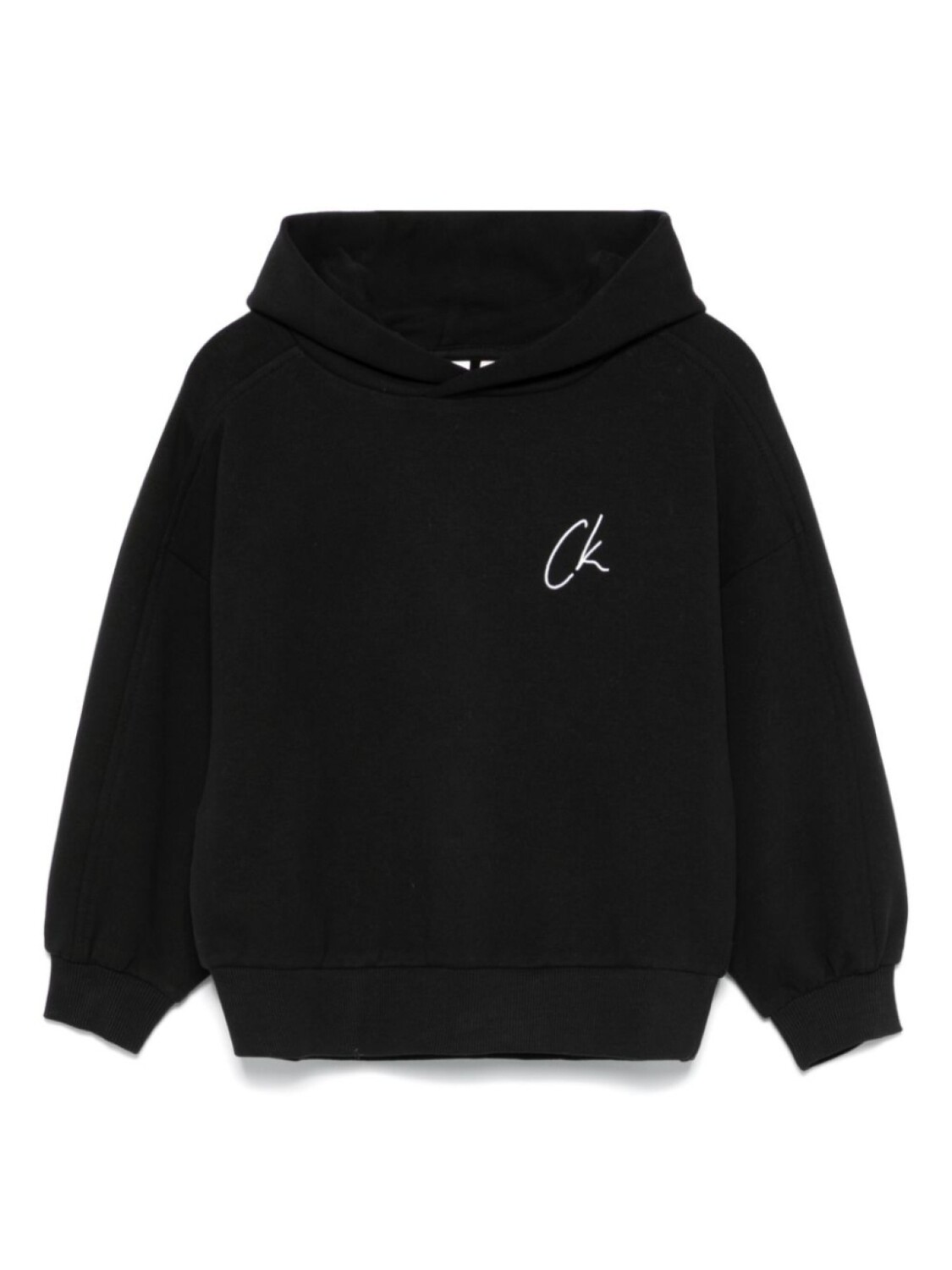 

Худи с логотипом CK Calvin Klein Kids, черный
