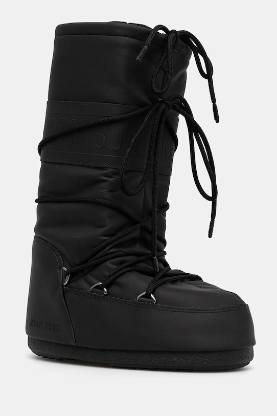 Зимние ботинки женские Moon Boot MB ICON RUBBER высокие, черный — фото 2