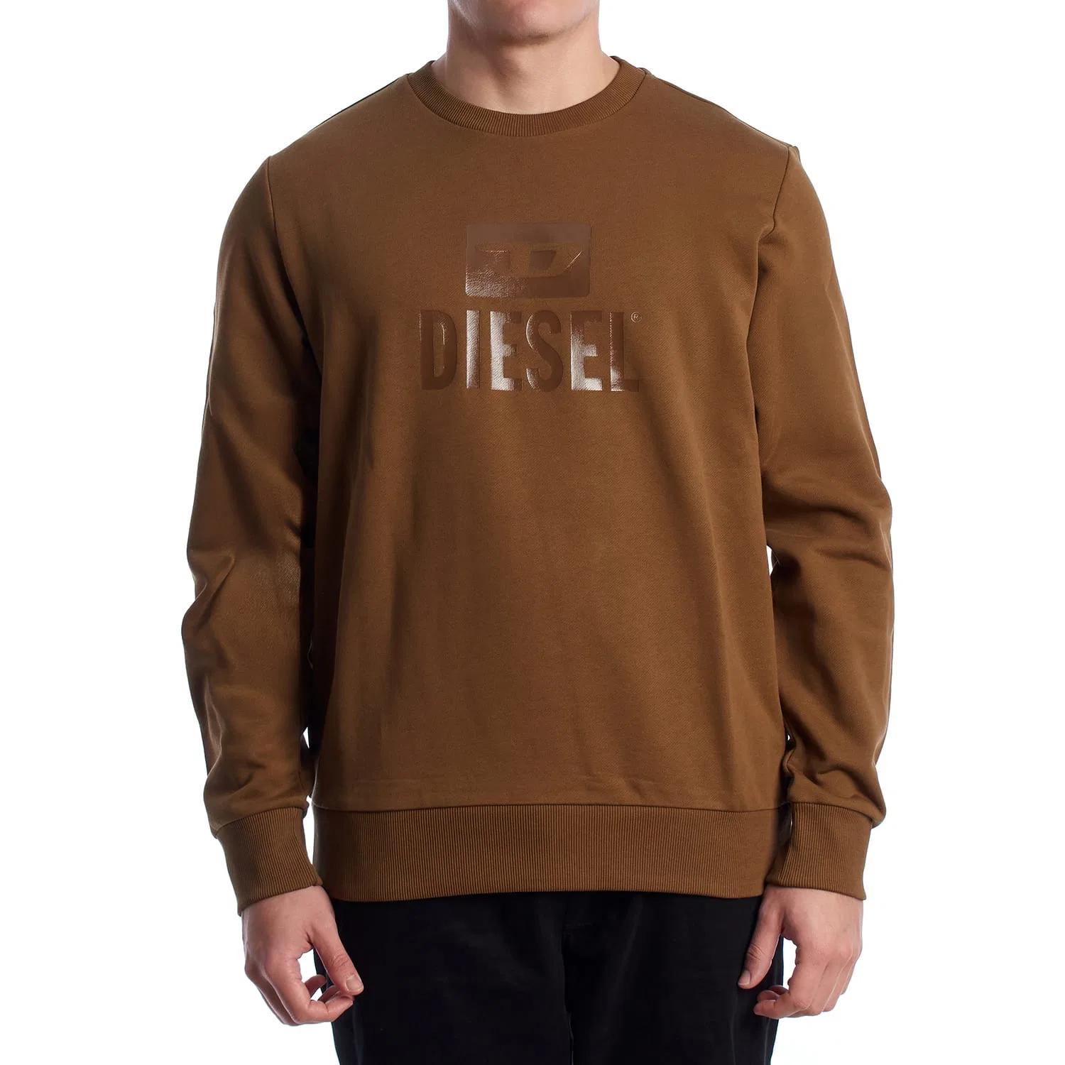 Свитшот коричневый Diesel, brown