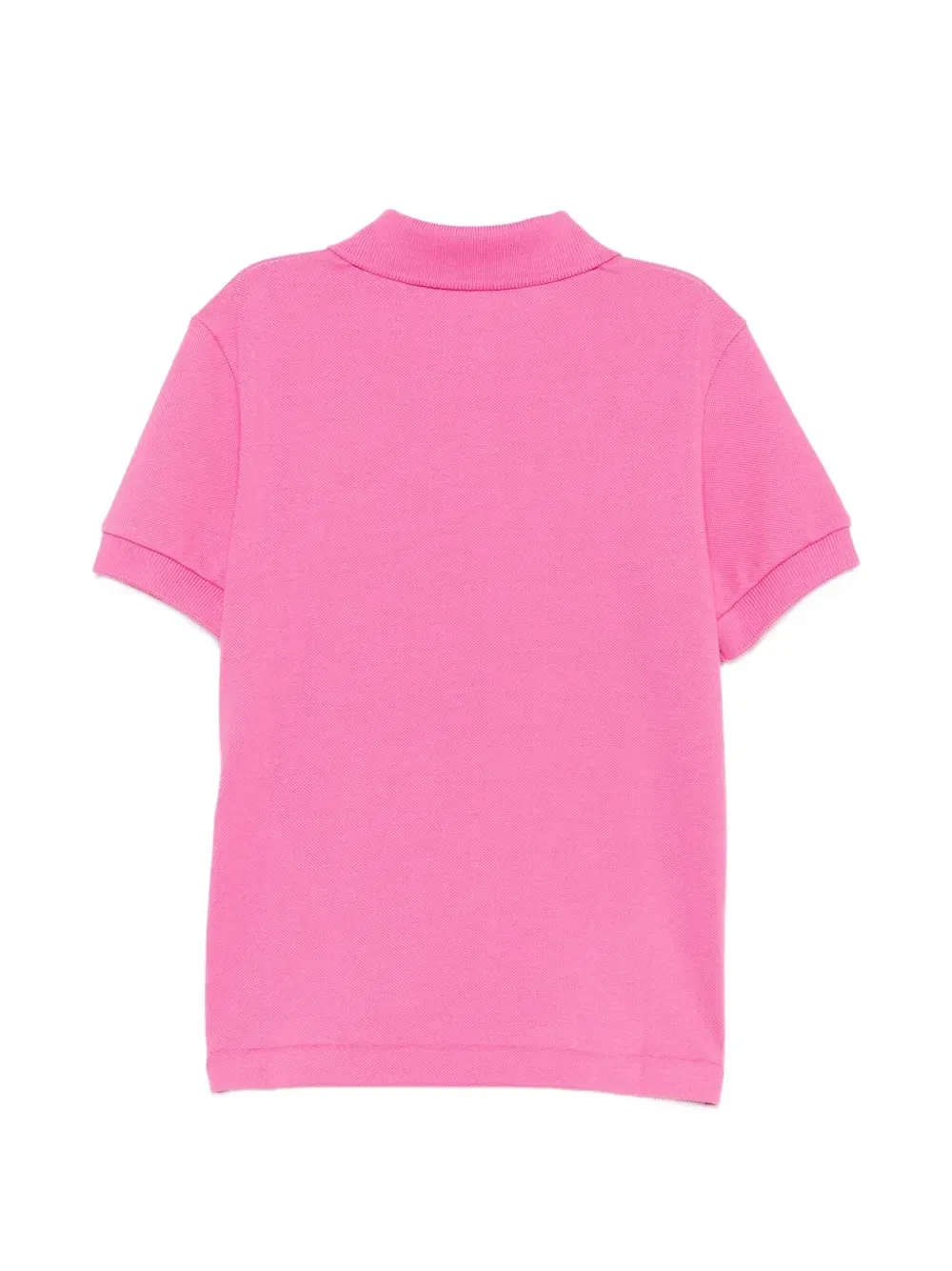Рубашка-поло из пике с нашивкой-логотипом Lacoste Kids, розовый — фото 2