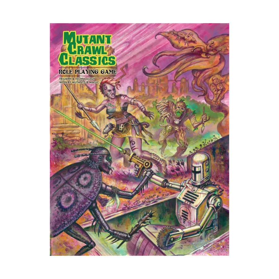 

Mutant Crawl Classics RPG, Mutant Crawl Classics RPG (Goodman Games), твердый переплет