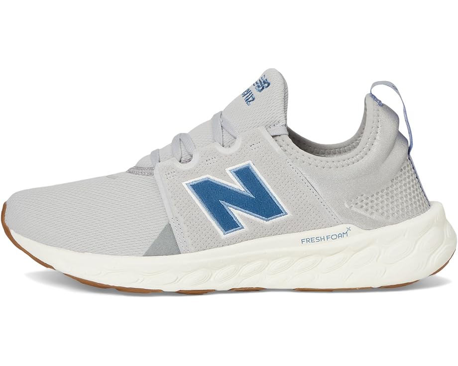 Кроссовки New Balance Fresh Foam X Cruz v3, цвет Raincloud/Shoreline Blue/Sea Salt — фото 4