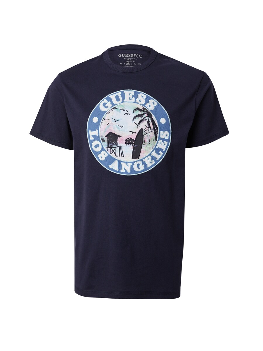 

Рубашка GUESS Originals, цвет marine blue/Opal