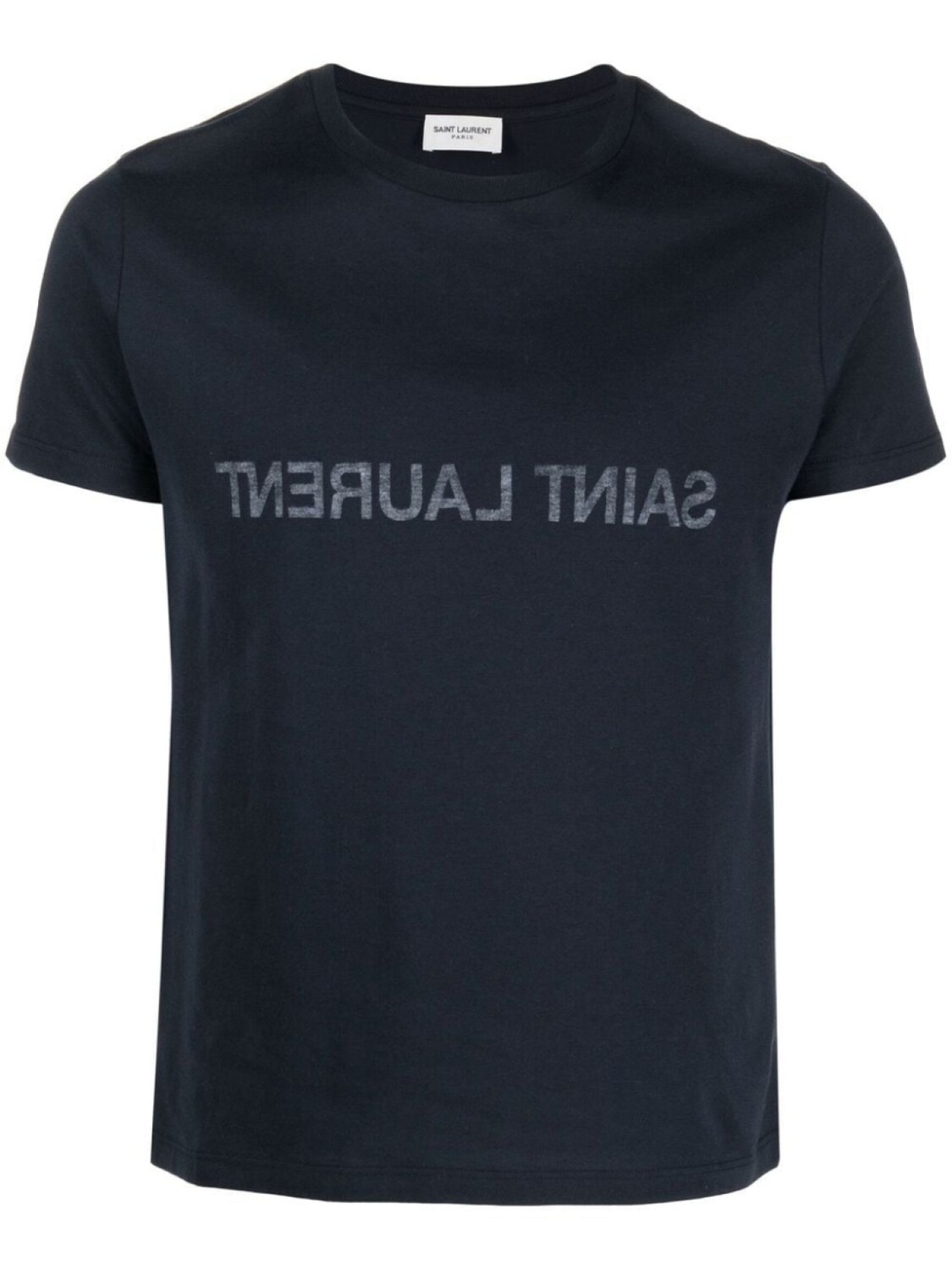 

Saint Laurent футболка Reverse с логотипом, синий
