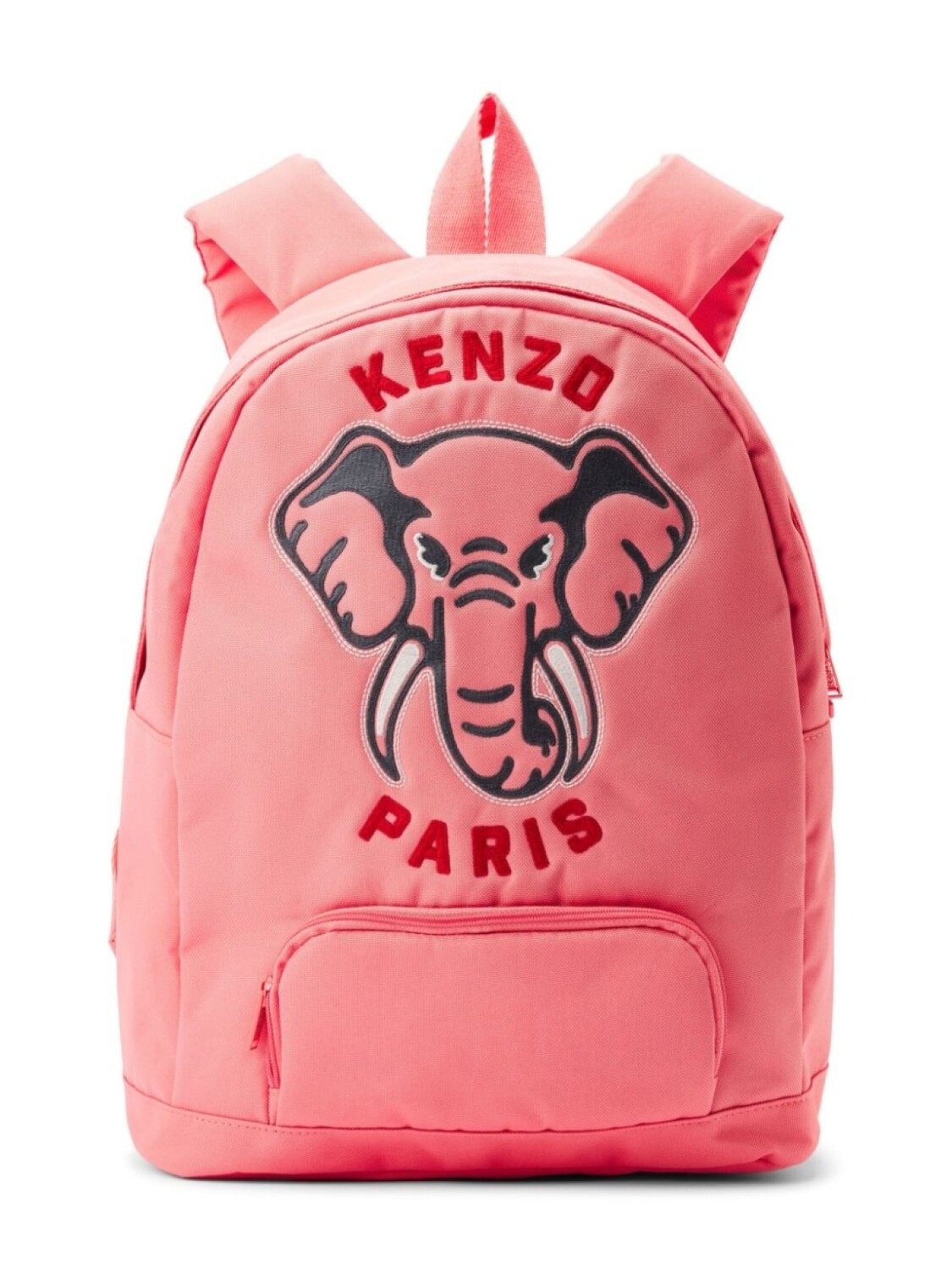 

Kenzo Kids вышитый холщовый рюкзак, розовый