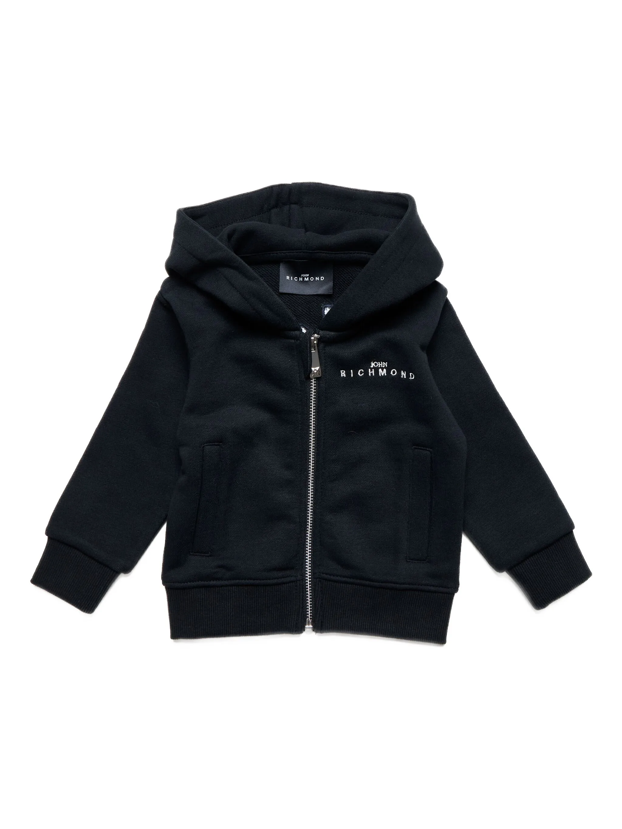 

Худи на молнии John Richmond Junior, черный