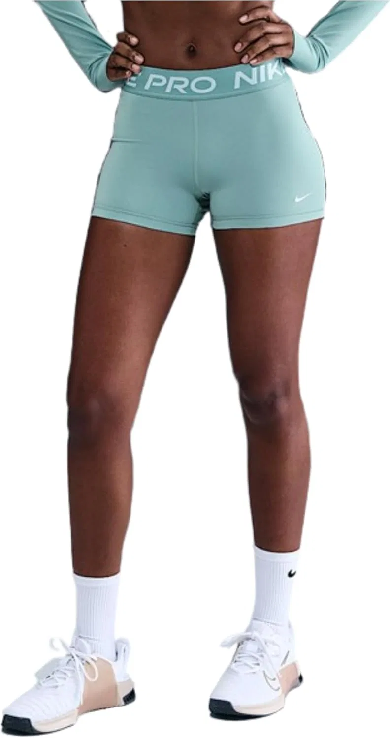 Шорты женские Nike Pro Dri-FIT, 3 дюйма, Cannon/White