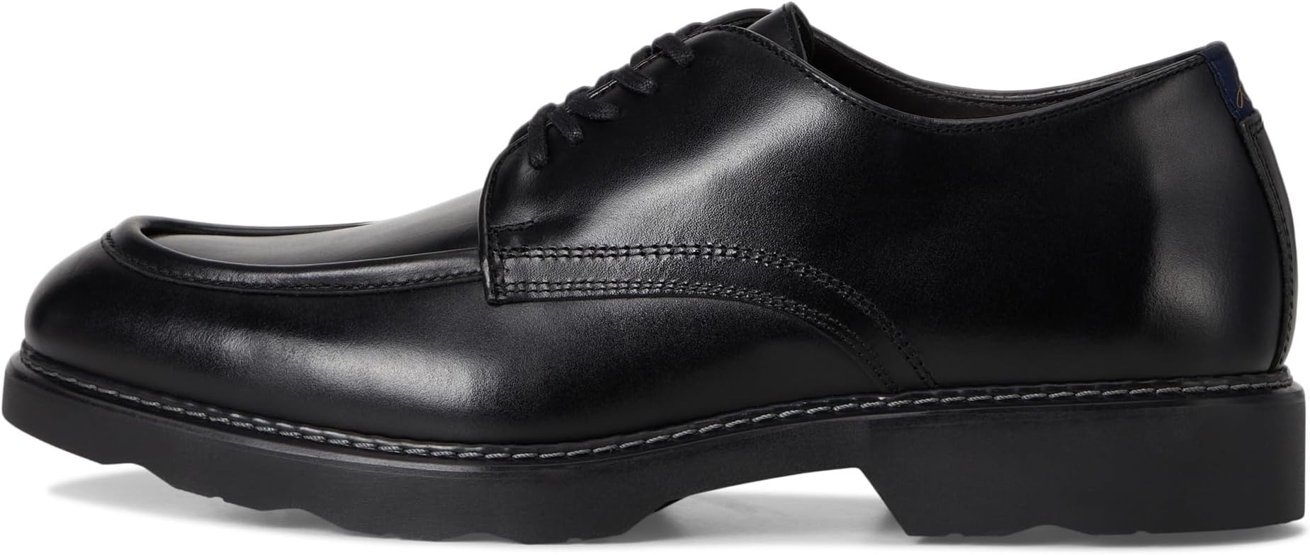 Оксфорды Johnston & Murphy Collection Men's Huxley Moc Toe Derby, Black European Calfskin — фото 4