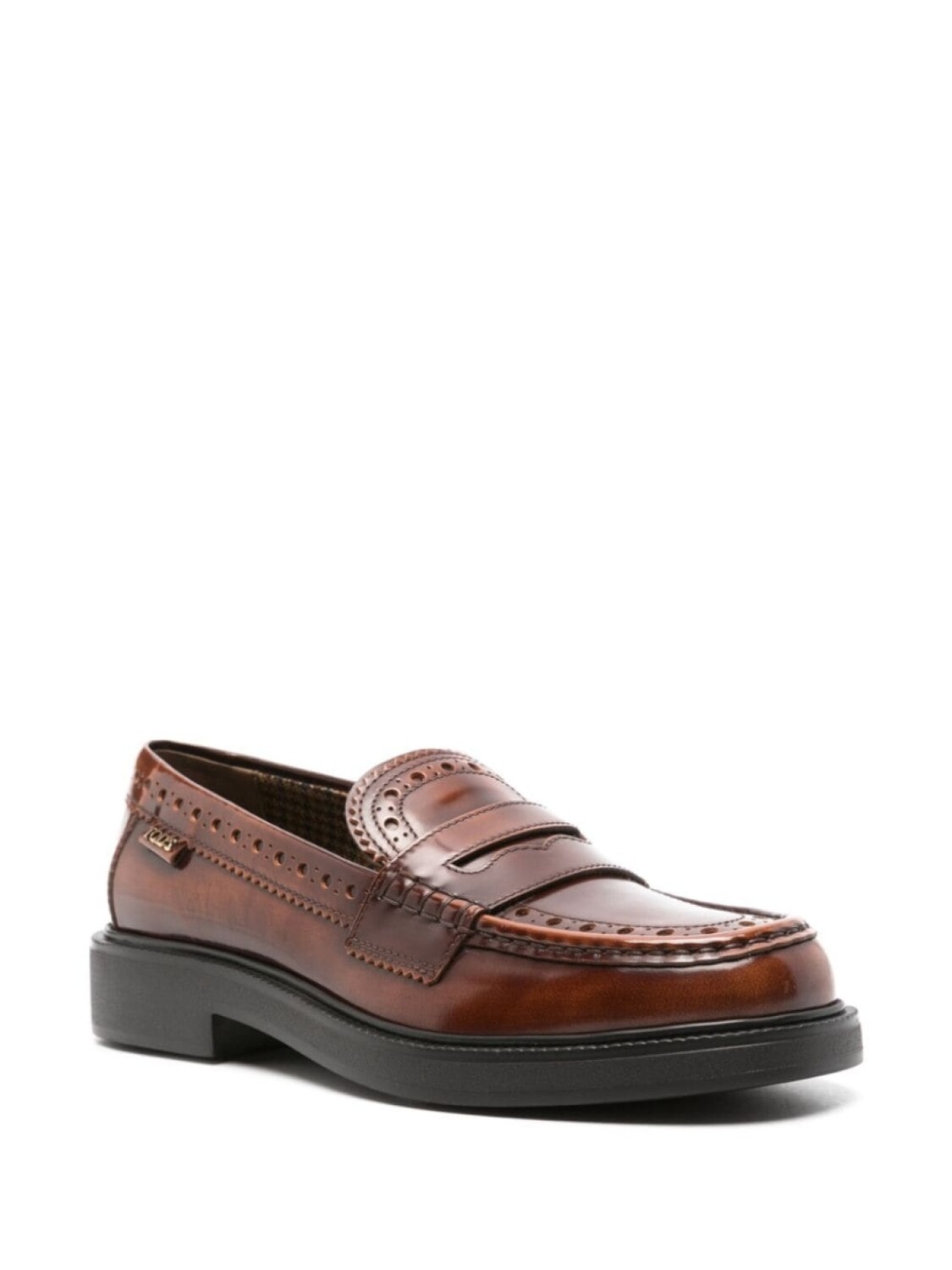 

Tod's кожаные мокасины, коричневый