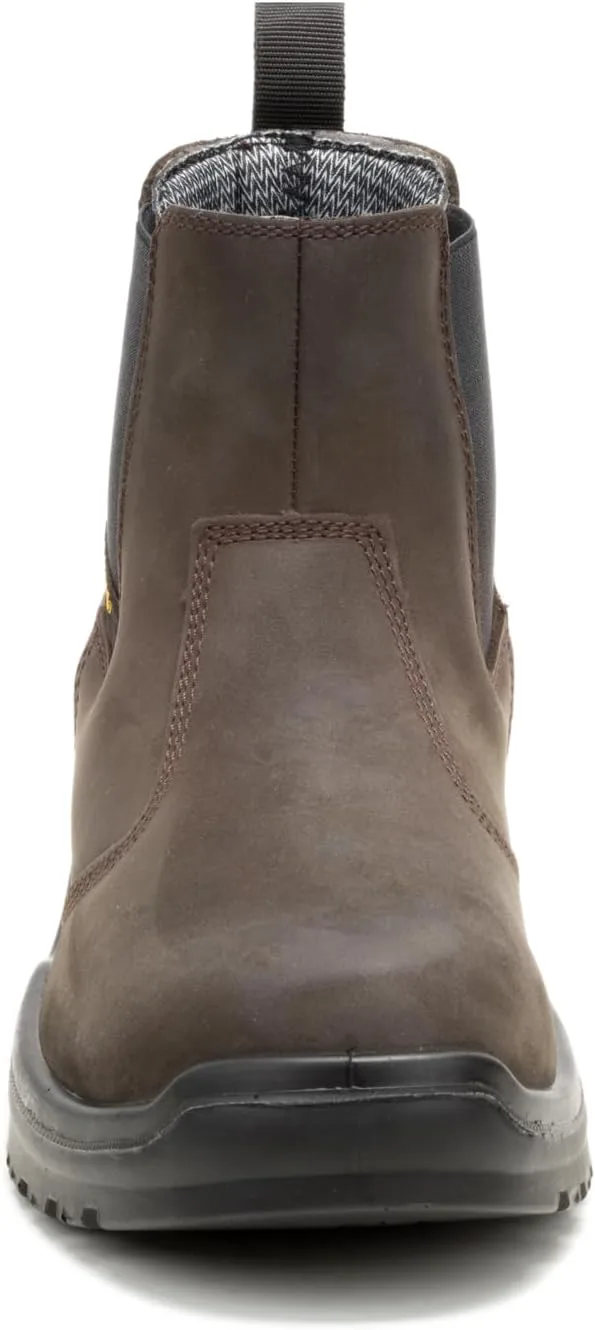 

Мужские ботинки CAT Striver Chelsea с стальным носком, водонепроницаемые, коричневый