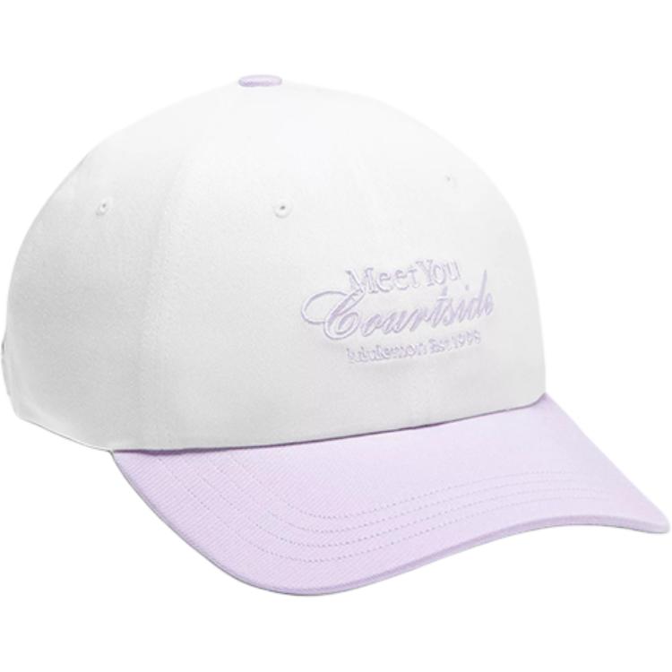 

Lululemon Хлопковая бейсболка унисекс бело-фиолетовая, White Purple