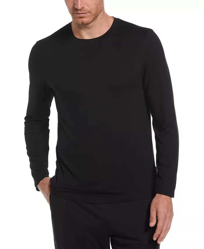 

Мужская футболка Deluxe Touch Knit с круглым вырезом Perry Ellis Portfolio, черный