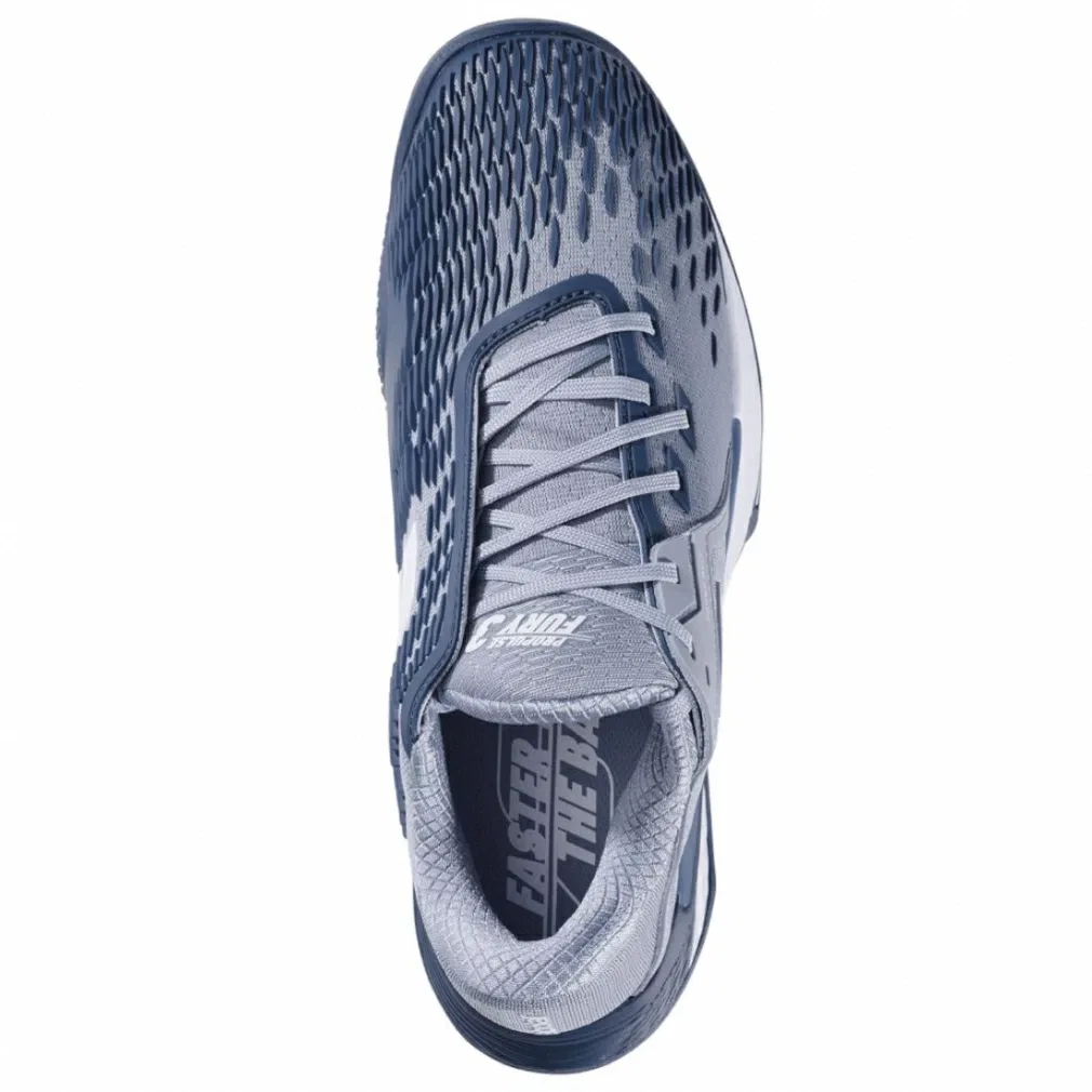 Мужские теннисные кроссовки «Propulse Fury 3» от Babolat, Gray — фото 4