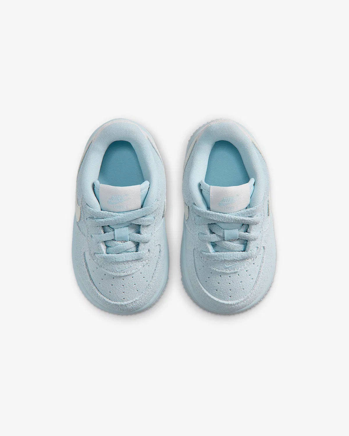Детские кроссовки Nike Force 1 Low LV8 1, Light Armory Blue/Pure Platinum — фото 4