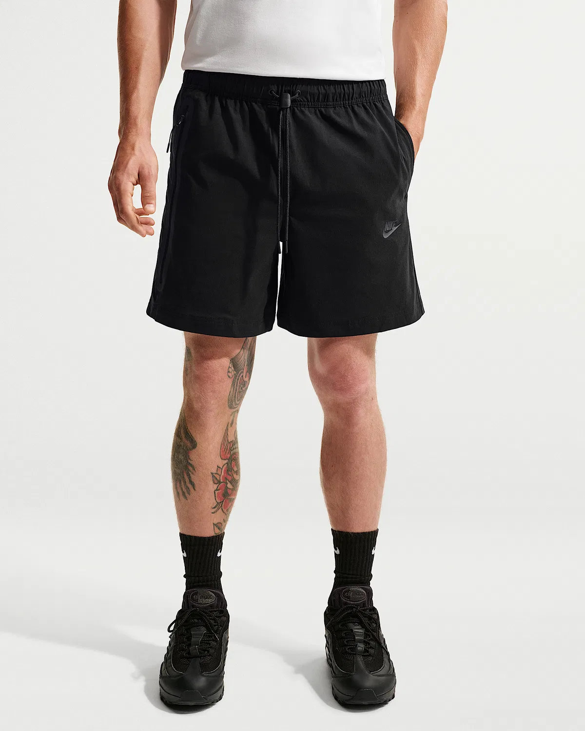 Мужские шорты Nike Tech Woven, Black/Black — фото 2