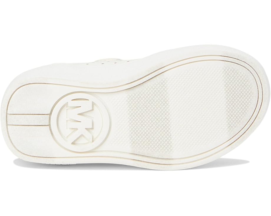Кроссовки MICHAEL Michael Kors Kids Jem Scotty, цвет White/Silver Metallic — фото 3