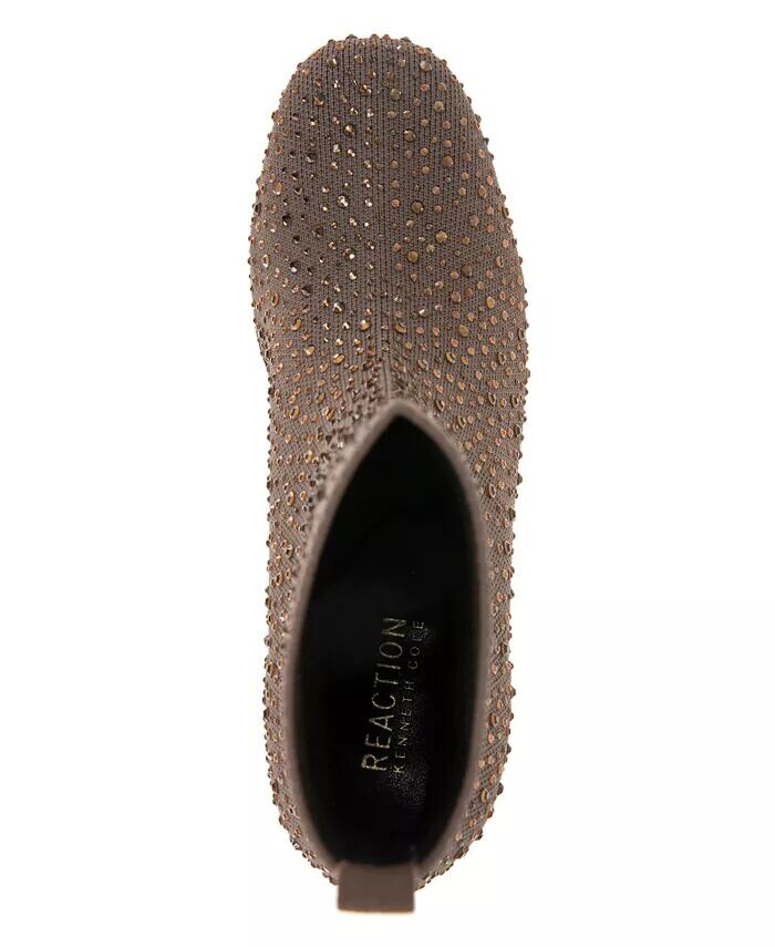 Женские ботильоны Rida Stretch Jewel Wide Calf Kenneth Cole Reaction, коричневый — фото 4