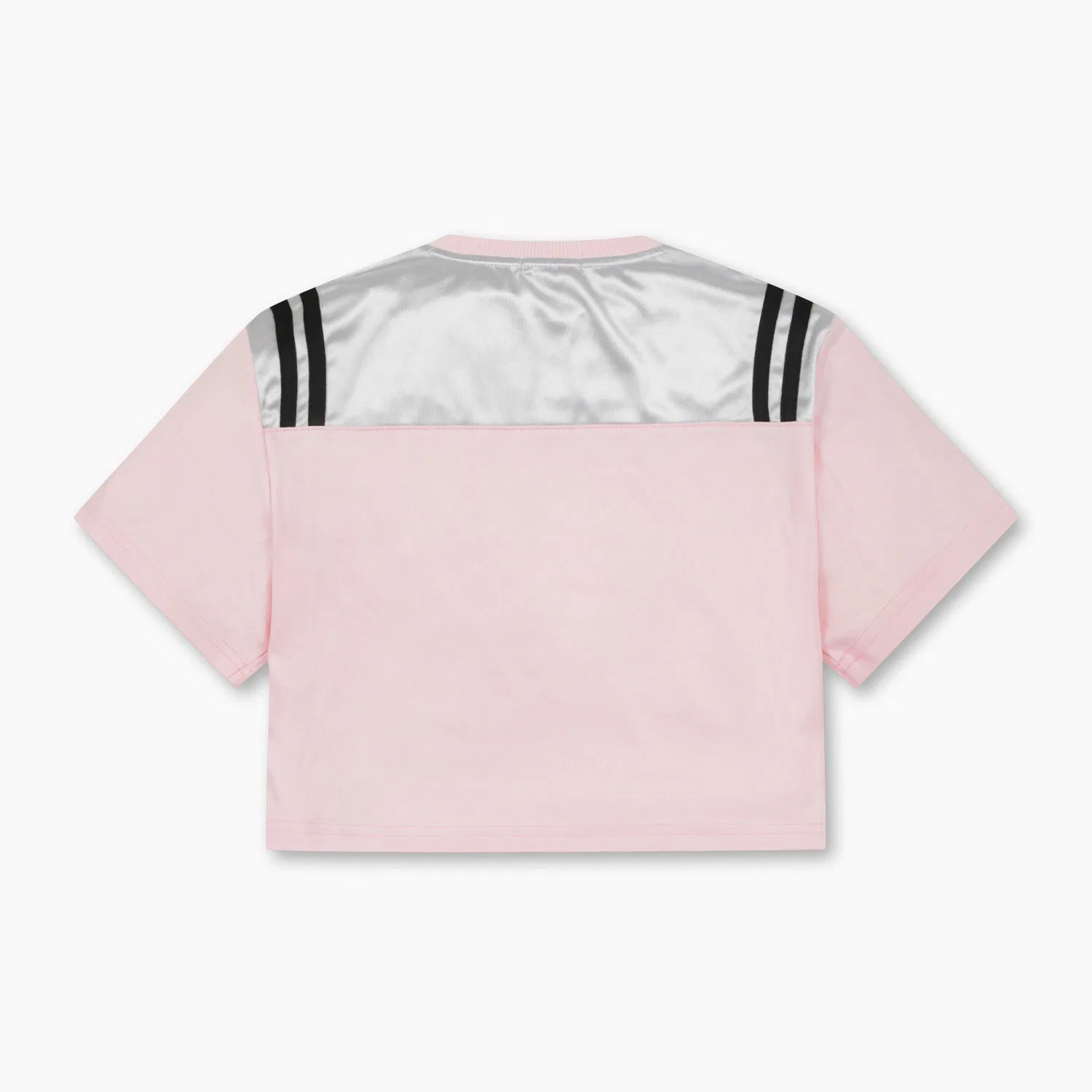 Детская футболка в футбольном стиле розовая от Benetton Kids — фото 2