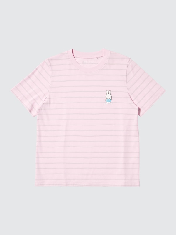Футболка UT Miffy in Bloom Uniqlo, 10 pink — фото 3