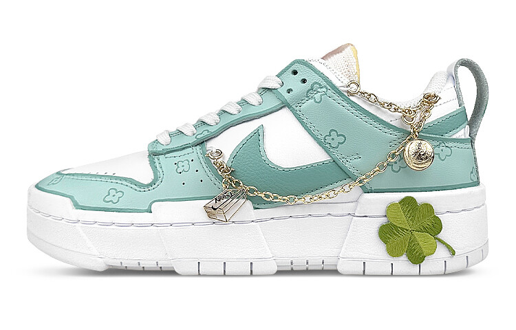 

Кроссовки Nike Dunk Disrupt Skateboard Shoes Women's Low-Top White/Green