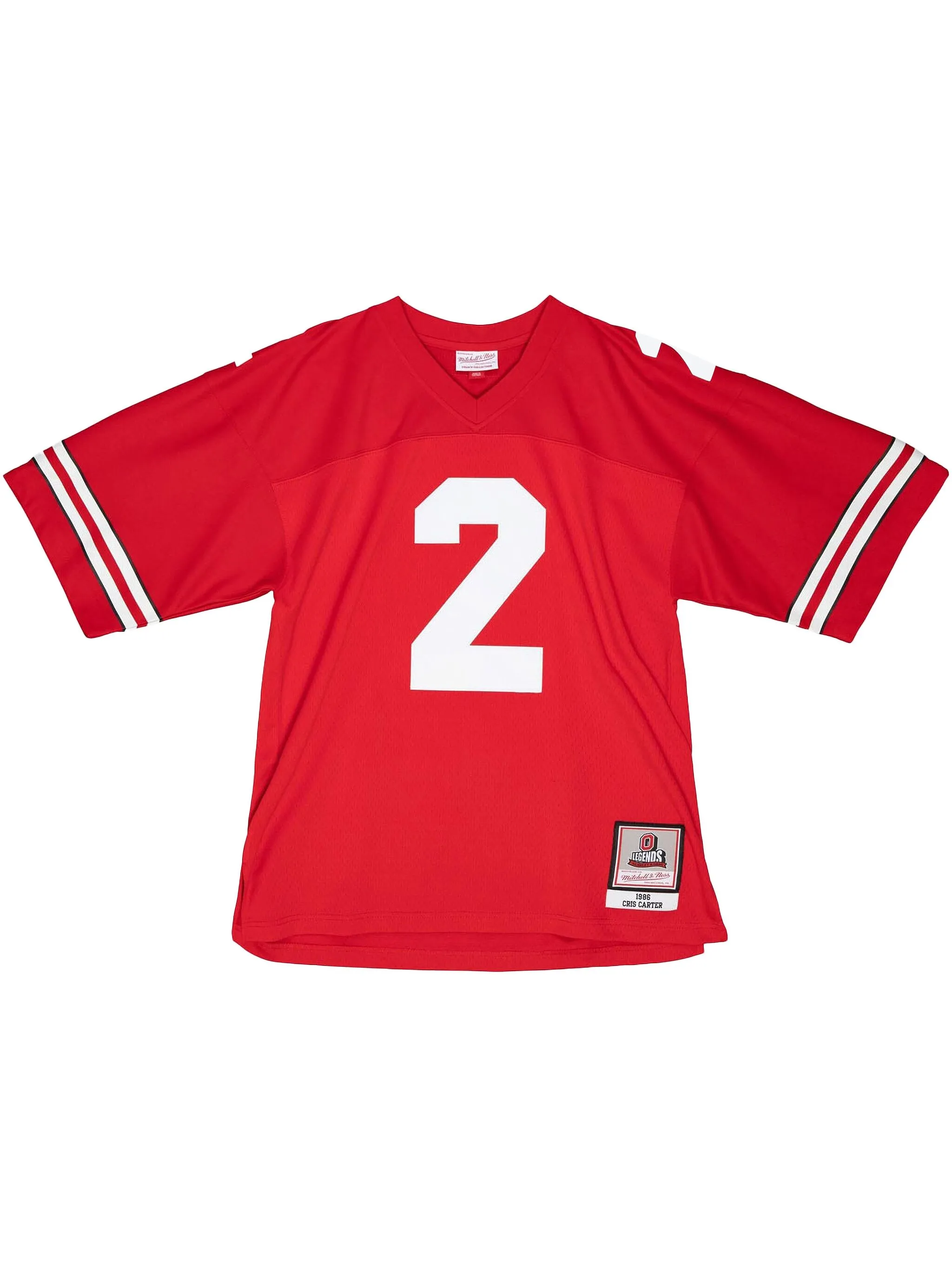 

Футболка NCAA Dark Ohio State 1986 Cris Carter Mitchell & Ness, красный