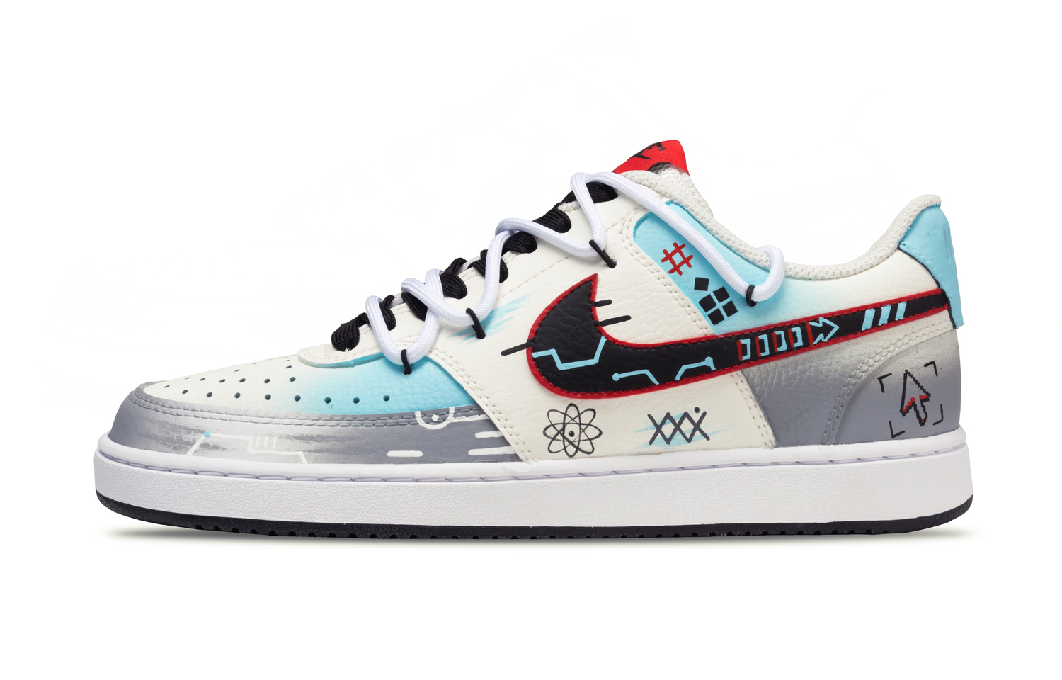 

Nike Court Vision 1 Electronic Game Amber Candy низкие скейтборд кроссовки мужские blue