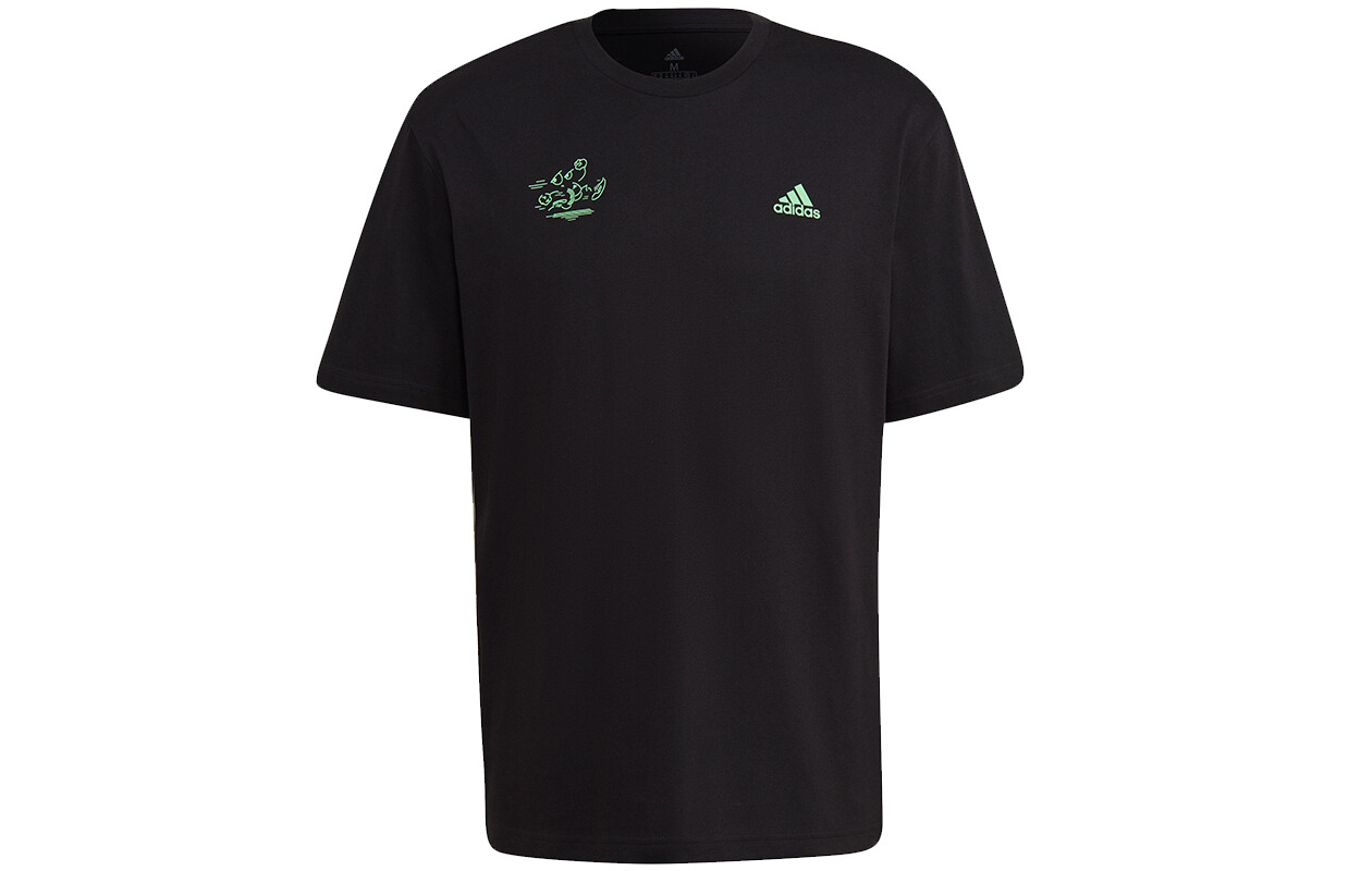 

Футболка мужская черная Adidas, черный
