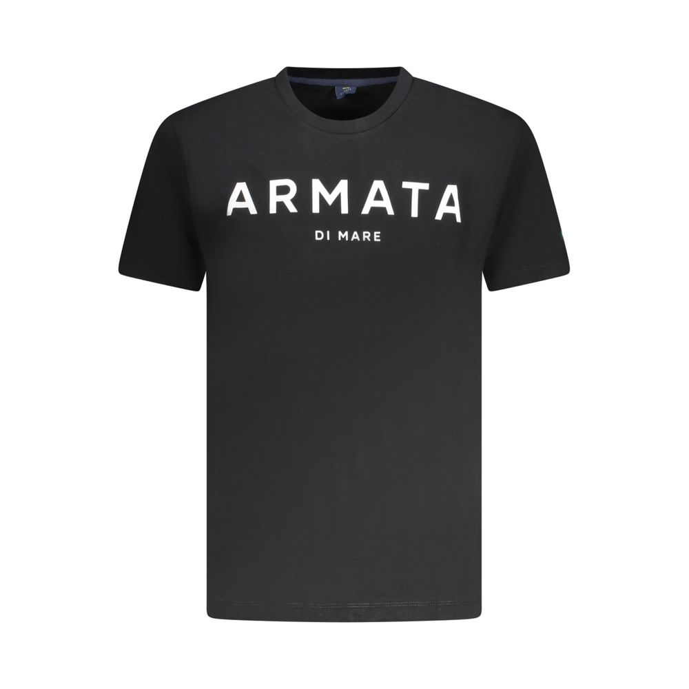 

Черная хлопковая мужская футболка Armata Di Mare, Black