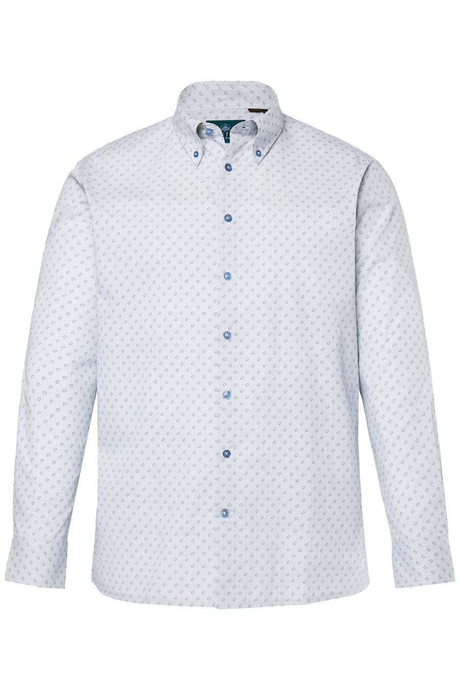 

Рубашка на пуговицах Comfort fit Boston Park, синий/серый