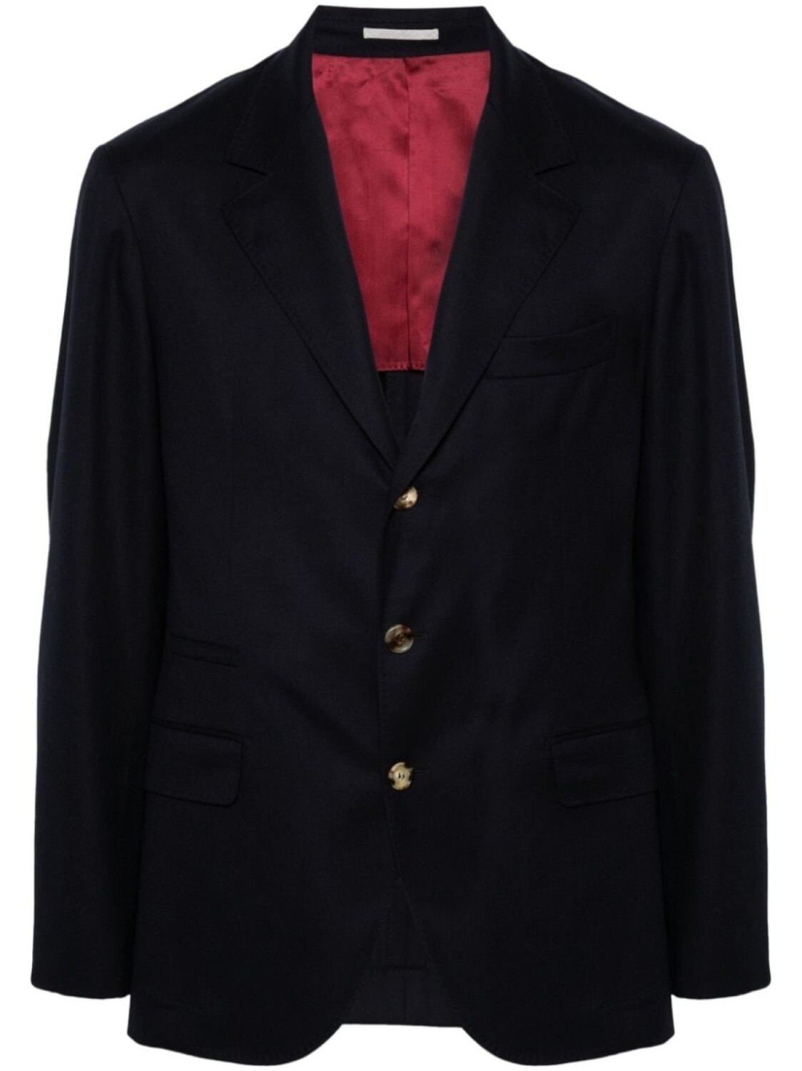 

Твиловый пиджак Brunello Cucinelli, синий