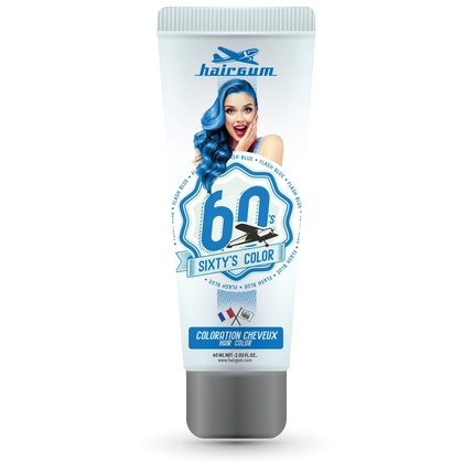 

Крем-краска Flash Blue Sixty's 60 мл, Hairgum